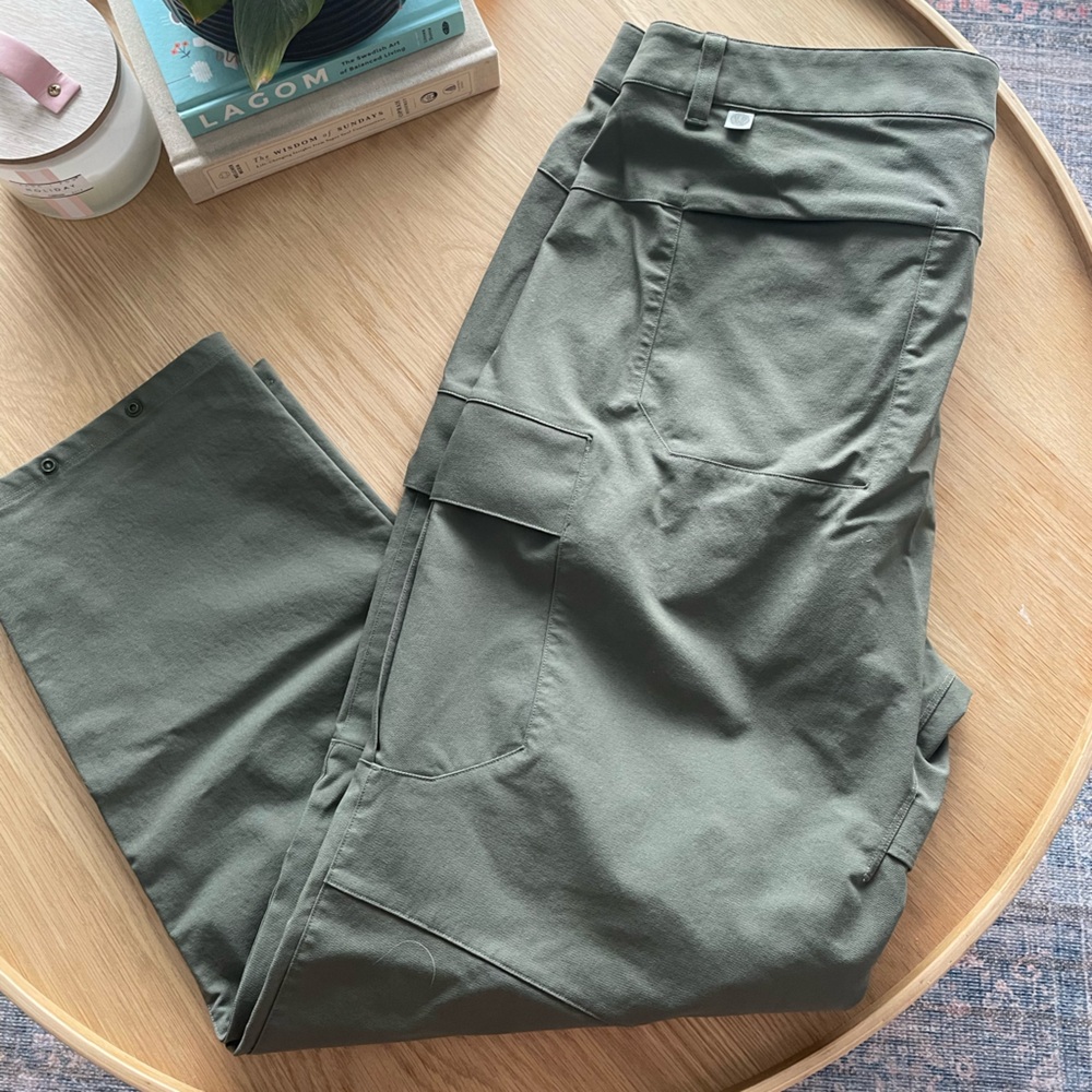 Lululemon Olive Green Cargo pants